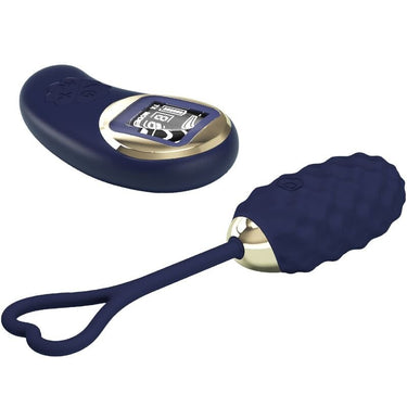 Uovo Vibrante Wireless in Silicone con 10 Vibrazioni e Telecomando